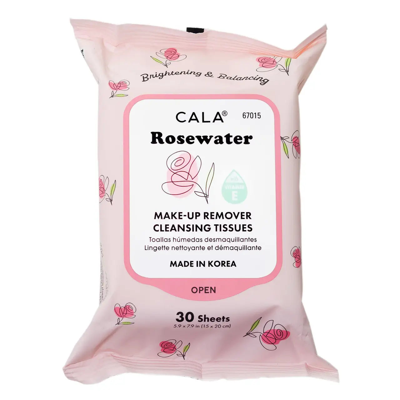 Cala Makeup Remover Wipes Tissue Cleanser