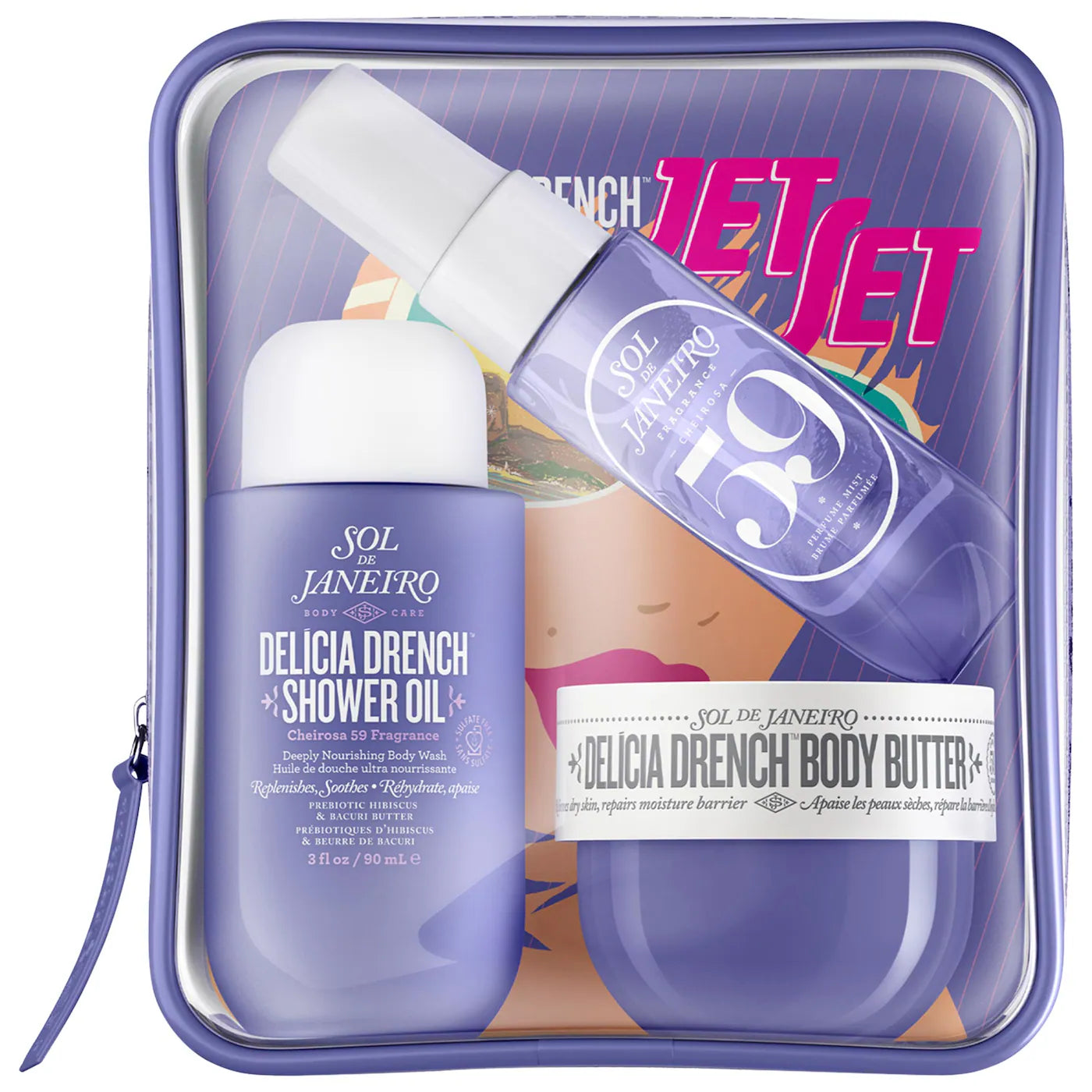 Sol De Janeiro Jet Set Travel Minis Trio Kit