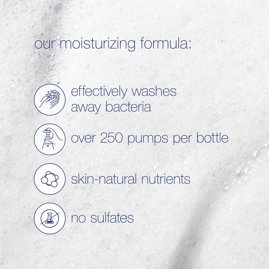 Dove Instant Foaming Body Wash
