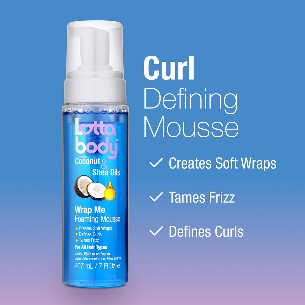 Lottabody Coconut & Shea Oil Wrap Me Foaming Mousse