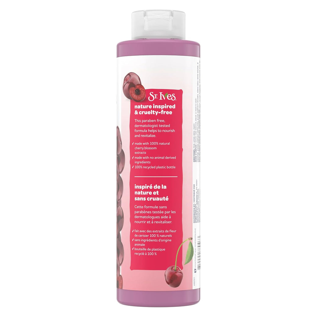St. Ives Dark Cherry & Argan Oil Body Wash