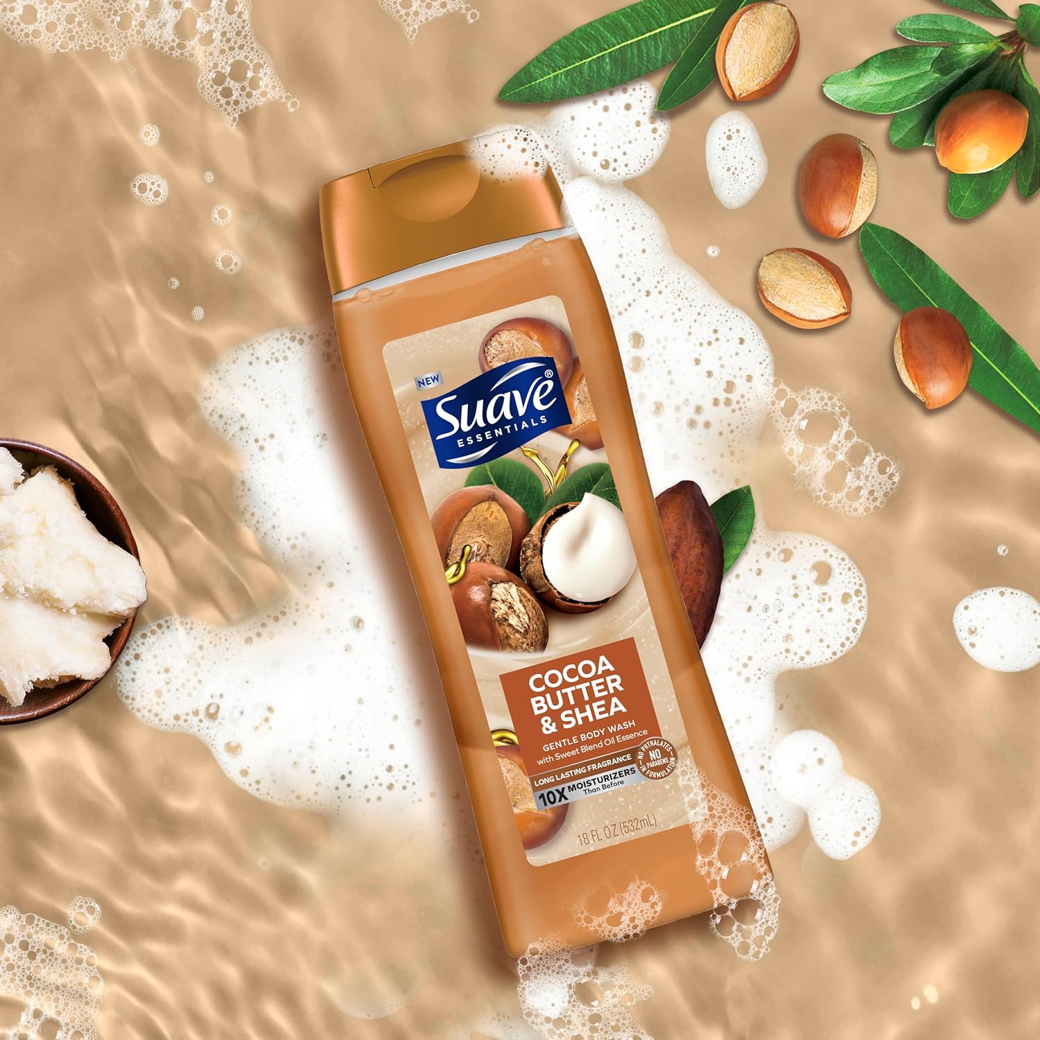Suave Moisturizing Body Wash – Cocoa Butter & Shea